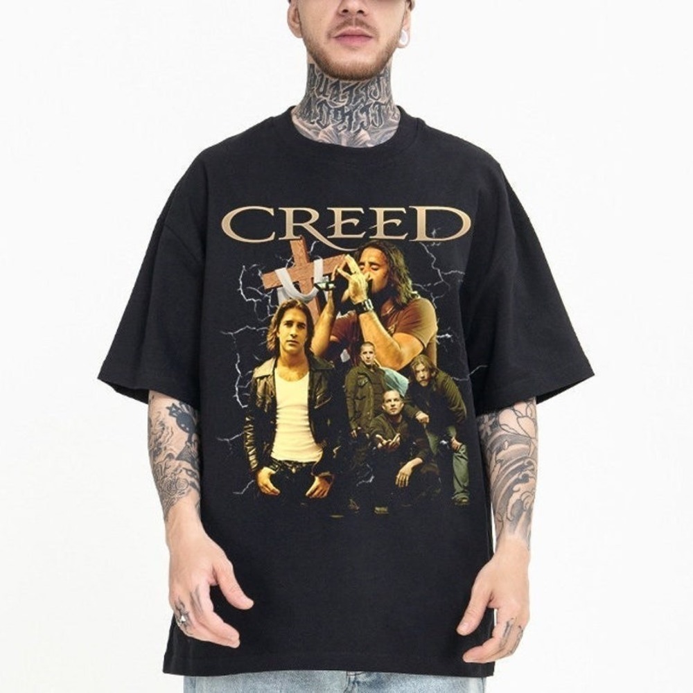 Creed Band Shirt Creed Band Shirt Creed Band Tour Shirt